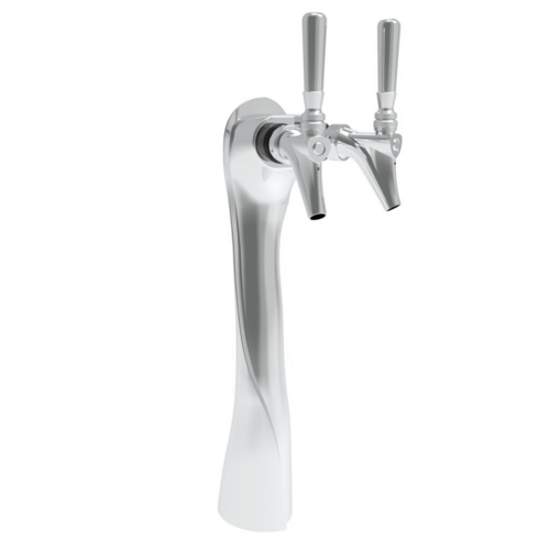 Micro Matic LUCK2-CH-AIR 2 3/4" Draft Beer Tower