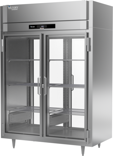 Victory HSA-2D-1-EW-PT-GD 58 3/8" Heated Holding Cabinet