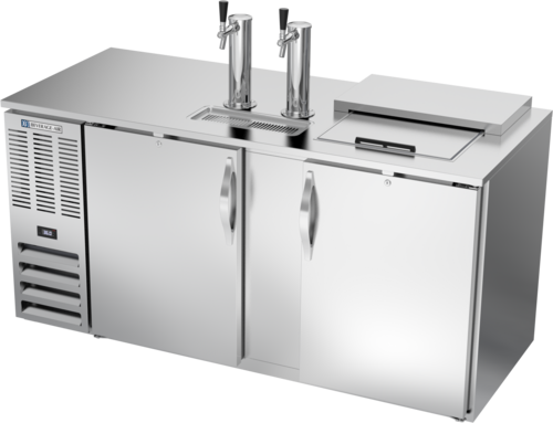 Beverage-Air DD68HC-C-S 68" Draft Beer Cooler