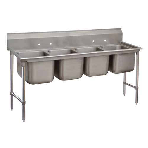 Advance Tabco 9-84-80 98 1/4" Compartment Sink
