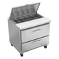 Victory VSPD36HC-10-2 36" Sandwich / Salad Prep Table