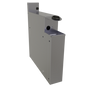 Glastender SHA-4 4" Underbar Add-On Unit