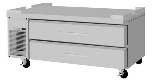 Turbo Air PRCBE-60F-N-FT 60 1/8" Chef Base