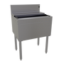 Glastender IBA-24-CP10 24" Underbar Ice Bin / Cocktail Station