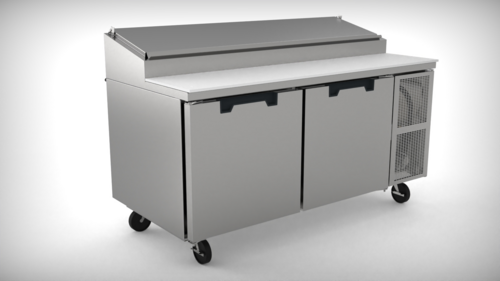 Randell RP111CRR-N30-PCB 111" Pizza Prep Table