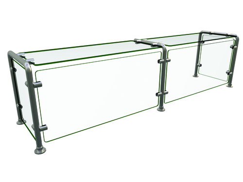Hatco EP12-06015 60" Sneeze Guard