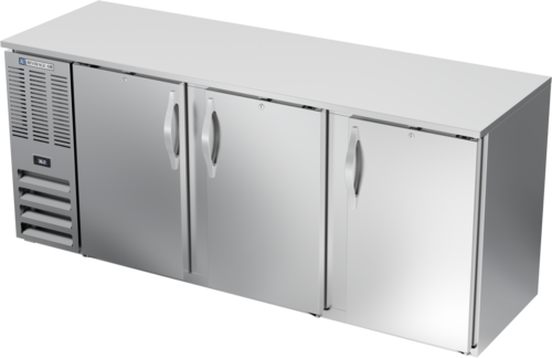 Beverage-Air BBN78HC-F-S 78" Solid Door Back Bar Cooler