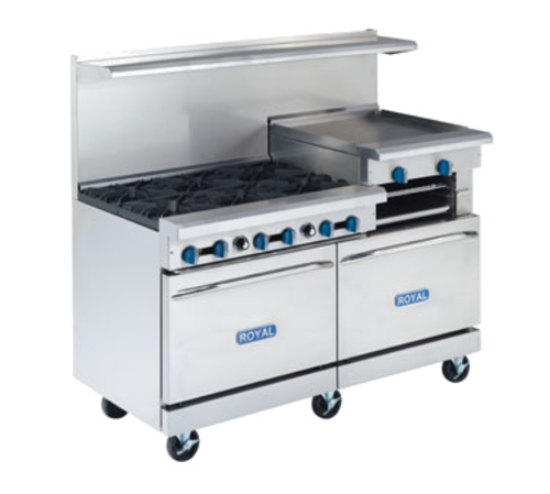 Royal Range RR-6G24-CC 60" Gas Restaurant Range