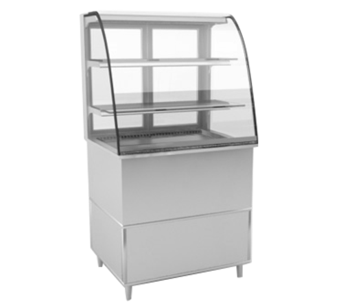 RPI VICD2-27-R-CV-SC-INS 31 1/2" Refrigerated Display Case
