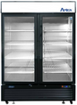 Atosa MCF8723GR 54 3/8" 2 Section Refrigerated Merchandiser