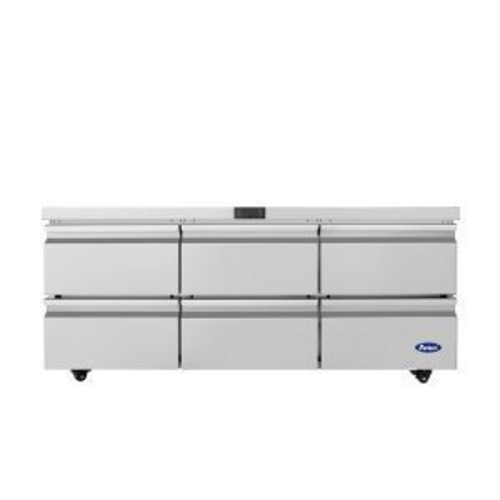 Atosa AUR72D6 75" Undercounter Refrigerator