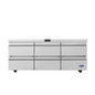 Atosa AUR72D6 75" Undercounter Refrigerator