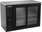 Beverage-Air BBN48HC-F-GS-B 48" Glass Door Back Bar Cooler