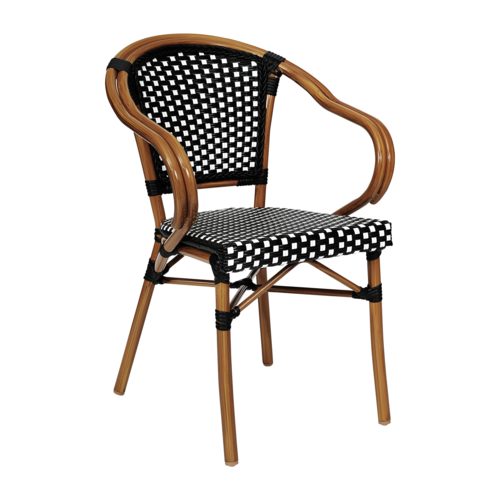 Flash Furniture SDA-ADS642142-BKWH-NAT-GG 12" Dining Chair