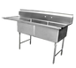 GSW SH24242L 75 1/4" Compartment Sink
