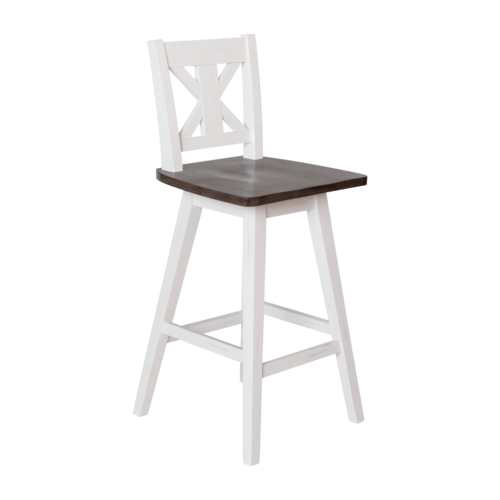 Flash Furniture ES-G1-29-WH-GG 19" Barstool
