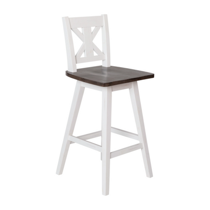 Flash Furniture ES-G1-29-WH-GG 19" Barstool