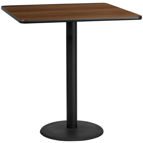 Flash Furniture XU-WALTB-4242-TR24B-GG Dining Table
