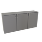 Glastender CS1RB72 72" Solid Door Back Bar Cooler