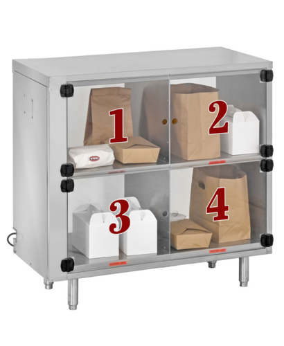 FWE HHS-214-1818-4C 42 1/4" Heated Shelf
