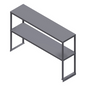 Winholt SSTMDS-1596 96" Overshelf
