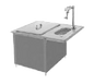 Randell 9505 23 3/4" Ice Dispenser