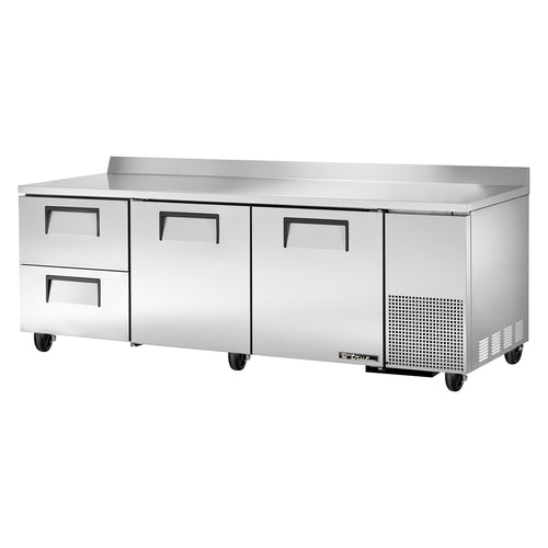 True TWT-93D-2-HC 93 1/4" 2 Doors Worktop Refrigerator