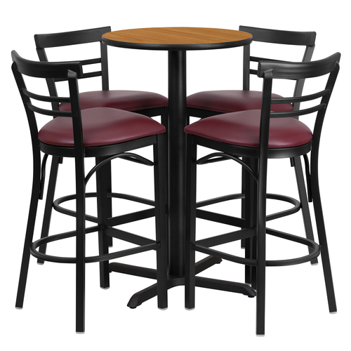 Flash Furniture HDBF1039-GG Dining Set