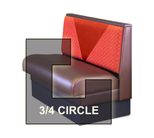 DM Seating DBS-48VN-34 Booth