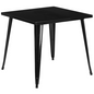 Flash Furniture CH-51040-29-BK-GG Dining Table