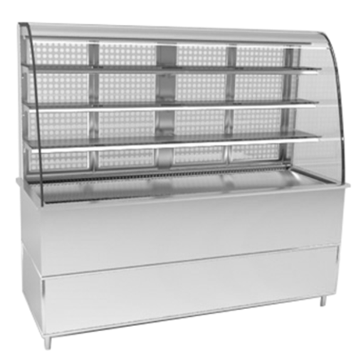 RPI VIAS5-34-R-CV-SC-INS 69 7/8" Refrigerated Display Case