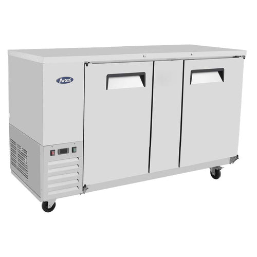 Atosa SBB69GRAUS1 68" Solid Door Back Bar Cooler
