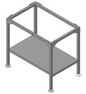 Alto-Shaam FR-38177 41 1/4" Equipment Stand