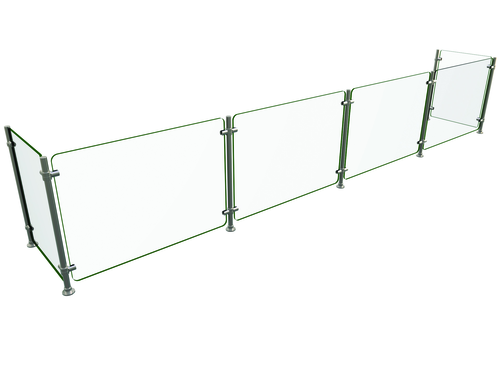 Hatco EP5-RING-132 132" Sneeze Guard