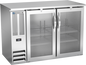 Beverage-Air BBN48HC-FG-S 48" Glass Door Back Bar Cooler
