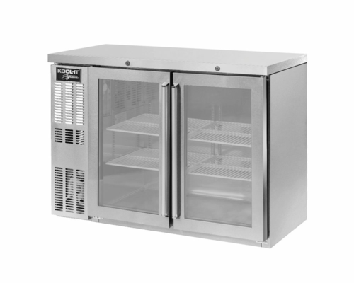 Axis KNB-48-2SG 48 1/4" Glass Door Back Bar Cooler