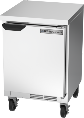 Beverage-Air WTR20HC-FLT 20" 1 Door Worktop Refrigerator