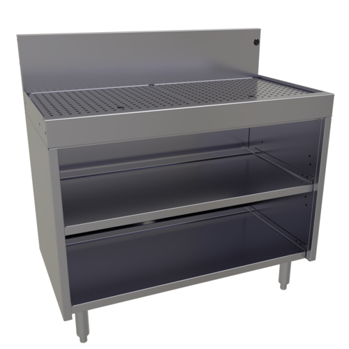 Glastender DBCA-36-LD 36" Underbar Drainboard