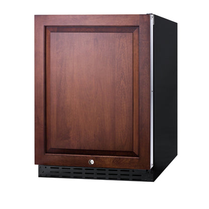 Summit AL55IF 23 1/2" Solid Door Undercounter Refrigerator