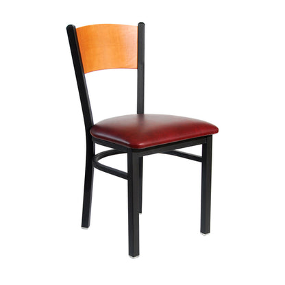 BFM Seating 2150C-SB GR2 17 1/2" Dining Chair