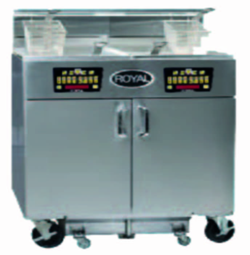 Royal Range REF-1417-5-DM 77 1/2" Electric Fryer Battery