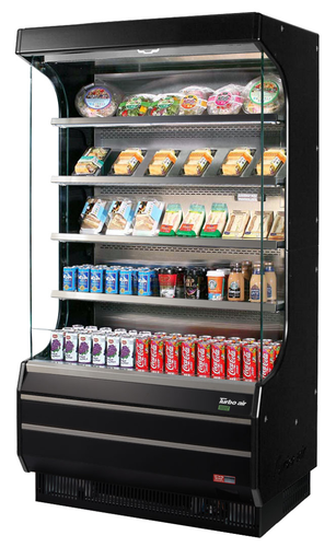 Turbo Air TOM-40W(B)-N 39" Open Air Merchandiser