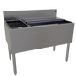 Glastender CBB-42L-CP10 42" Underbar Ice Bin / Cocktail Station