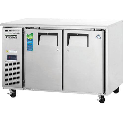 Everest ETF2-24 47 1/2" Solid Door Undercounter Freezer