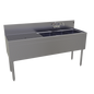 Glastender TSA-60R-S 60" Underbar Sink