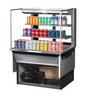 Turbo Air TOM-36L-UFD-S-3SI-N 35 7/8" Refrigerated Display Case