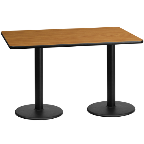 Flash Furniture XU-NATTB-3060-TR18-GG Dining Table
