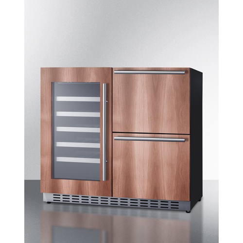 Summit ADRWC36PNR 35 1/2" Wine Cellar Cabinet