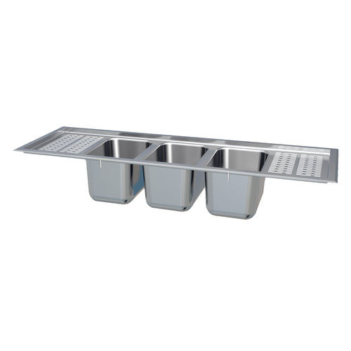 LaCrosse DI43CD 48" Drop-In Sink