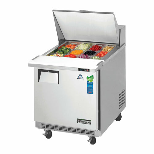 Everest EPBR1 27 3/4" 1 Door 12 Pan Mega Top Sandwich / Salad Prep Table